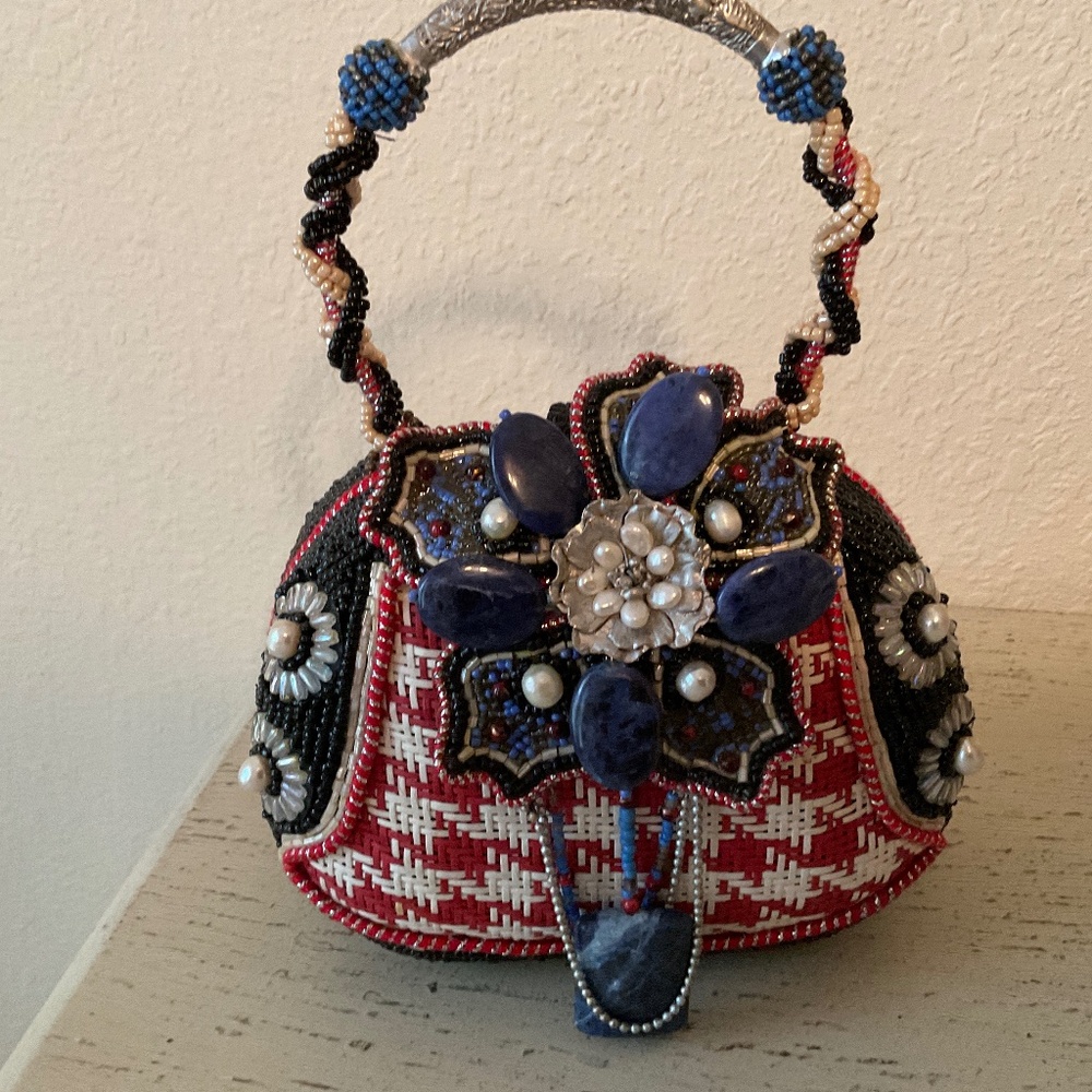 Mary Frances Beaded  Evening Bag